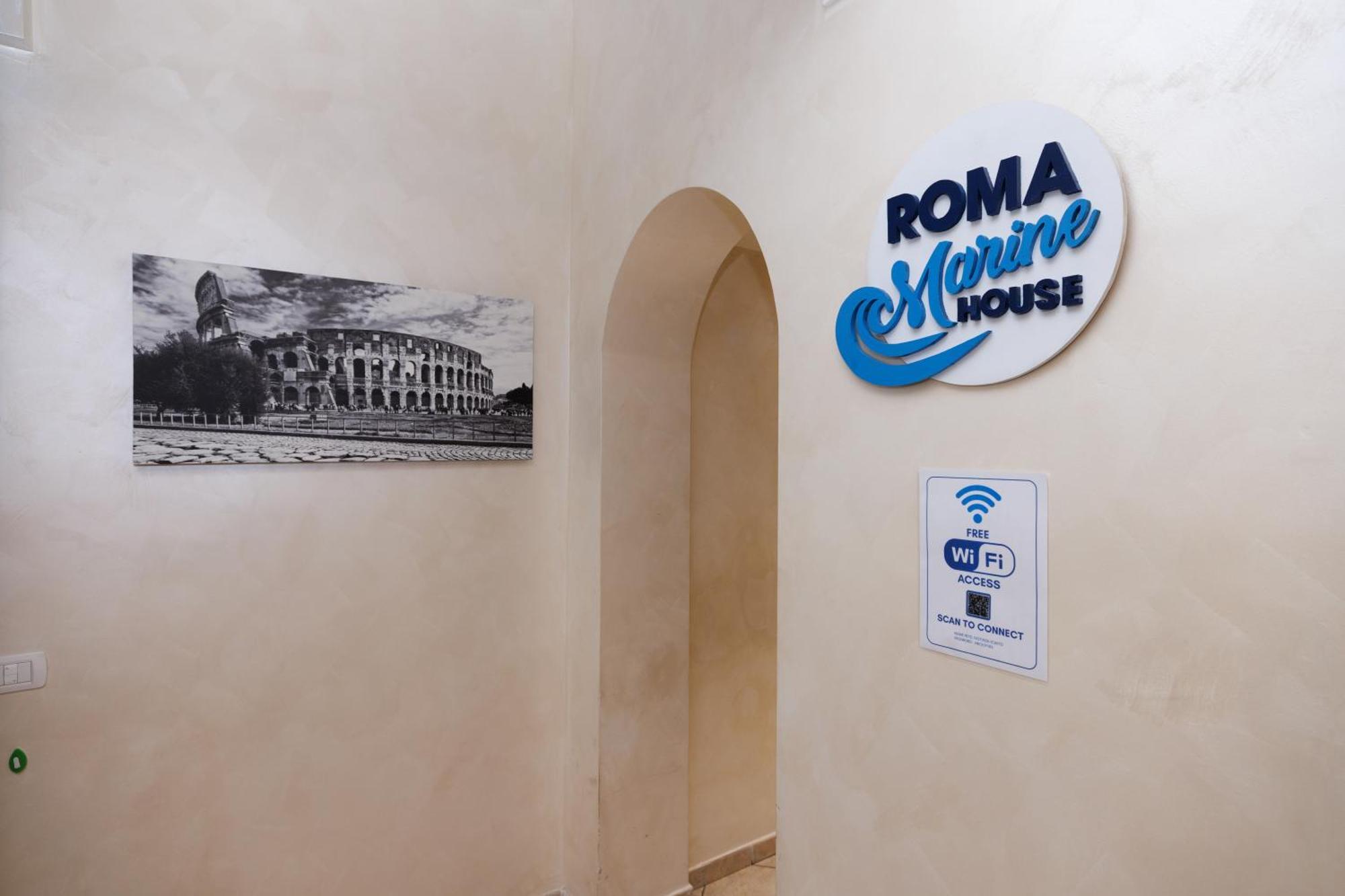 Отель Roma Marine House Лидо-ди-Остия Экстерьер фото