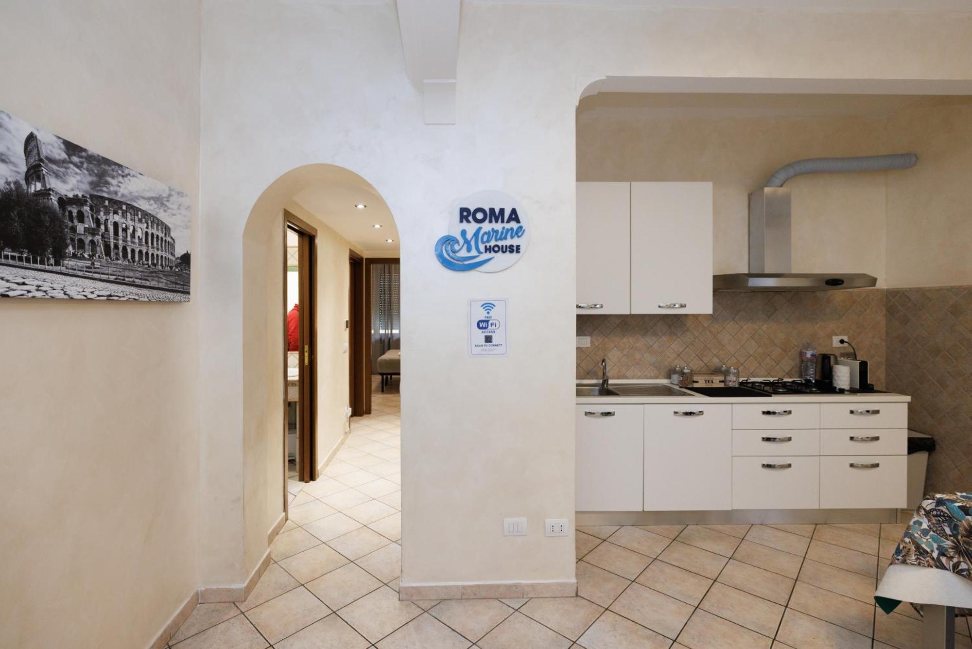 Отель Roma Marine House Лидо-ди-Остия Экстерьер фото